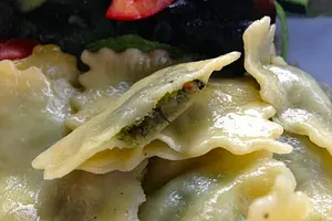 Pasta Frisch Ravioriselli Spinat Bio, 250 g