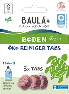 Floor Cleaner Biobaula #plasticfree, 3 piece