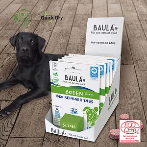 Floor Cleaner Biobaula #plasticfree, 3 piece