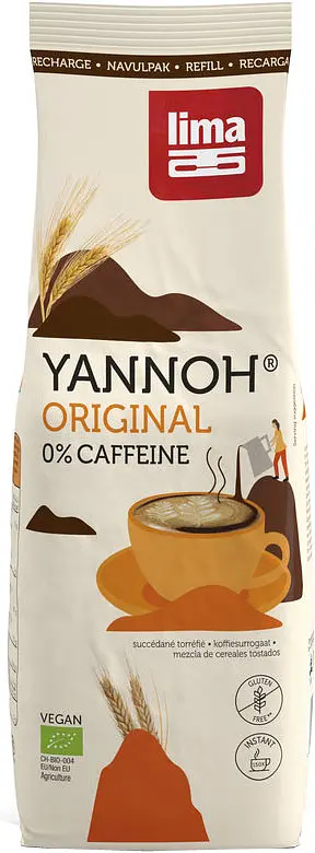 Coffee Alternative Yannoh Instant Refill, Organic