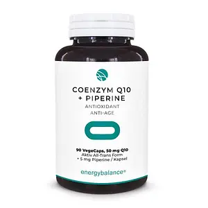 Q10 HighAbsorption Coenzym + BioPiperine 50mg Kapseln, 90 piece