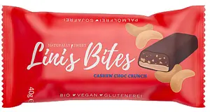 Barres Lini's Bites Noix de Cajou Chocolat Bio, 40 g