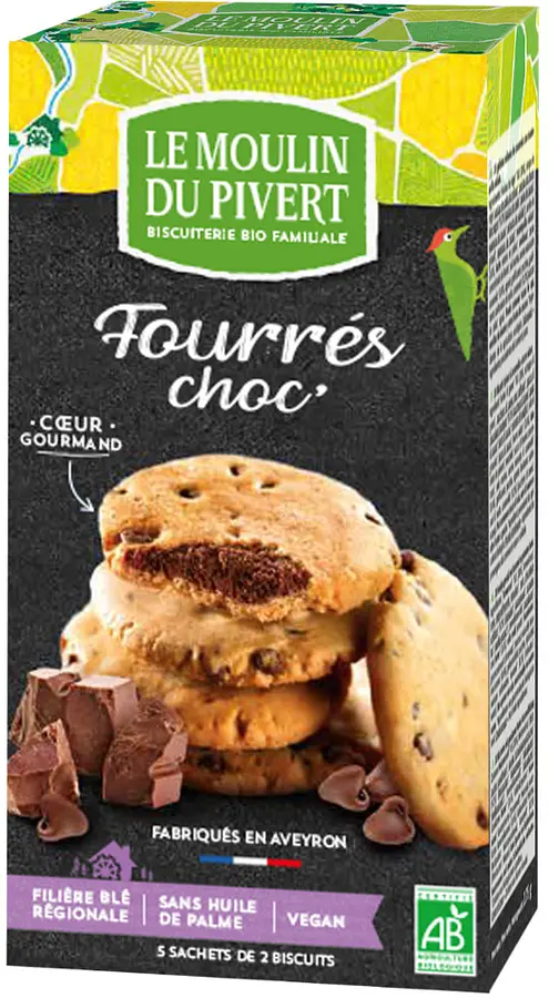 Cookies mit Schokofüllung Bio