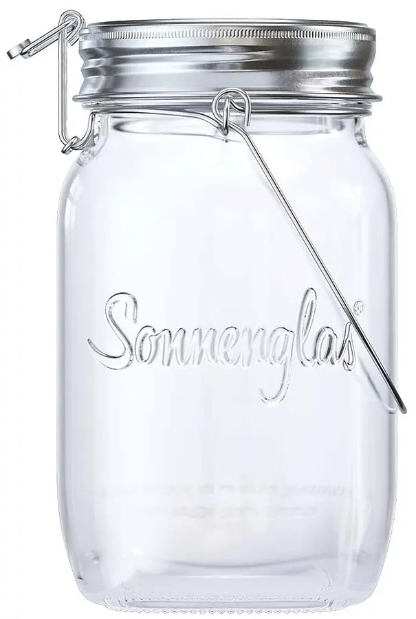 Sun Jar Sonnenglas Solar-LED-Lantern Fairtrade, 1 pcs