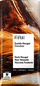 Vivani Schokolade Dunkle Nougat Gianduja Bio, 80 g
