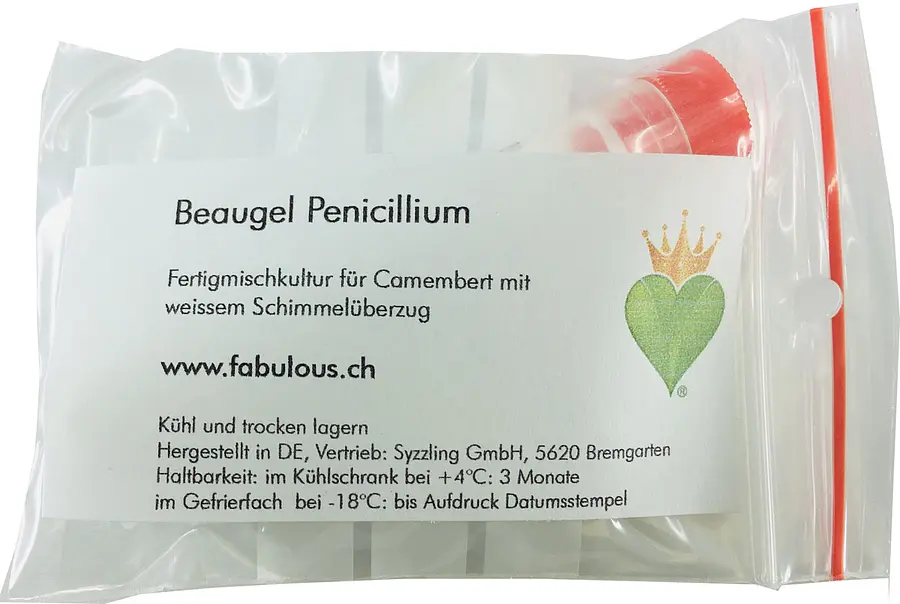 Cheese Starter Culture Beaugel Penicillium Vegan