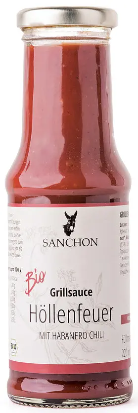 Sauce from Hell with Habanero Chili Organic