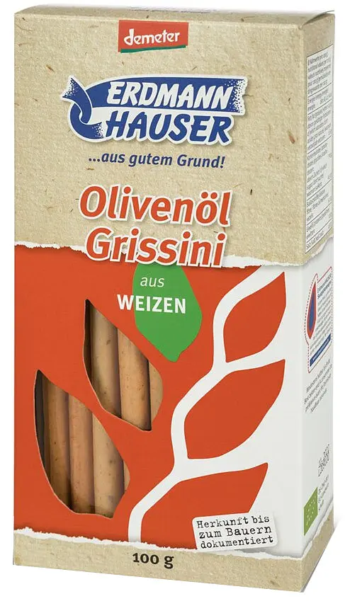 Grissini with Olive Oil Demeter