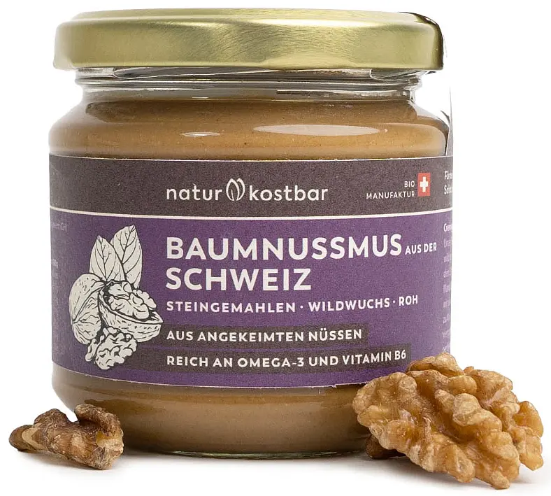 Baumnussmus Rohkost Bio