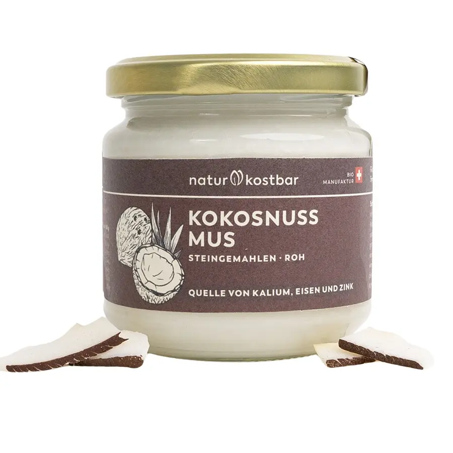 Kokosnussmus Rohkost Bio