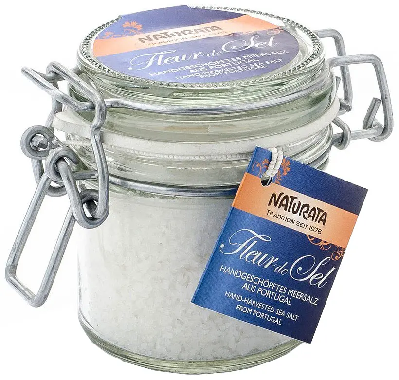 Salt Fleur de Sel Naturata Glas