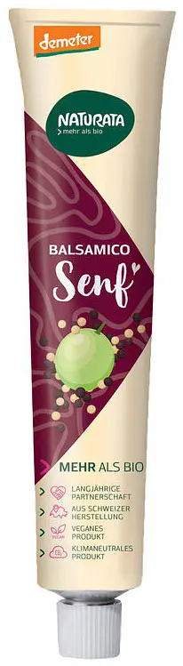 Senf Balsamico Tube Glutenfrei Demeter