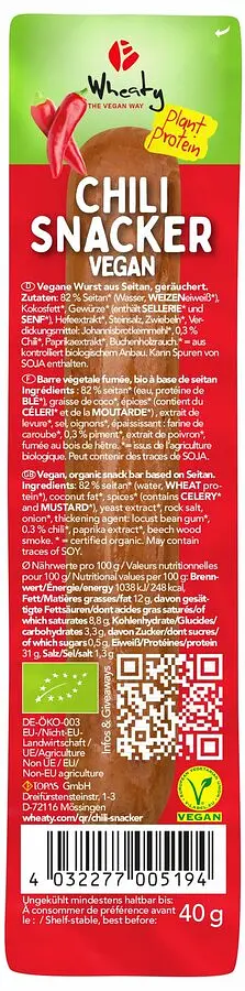 Spacebar Chili Snacker Organic