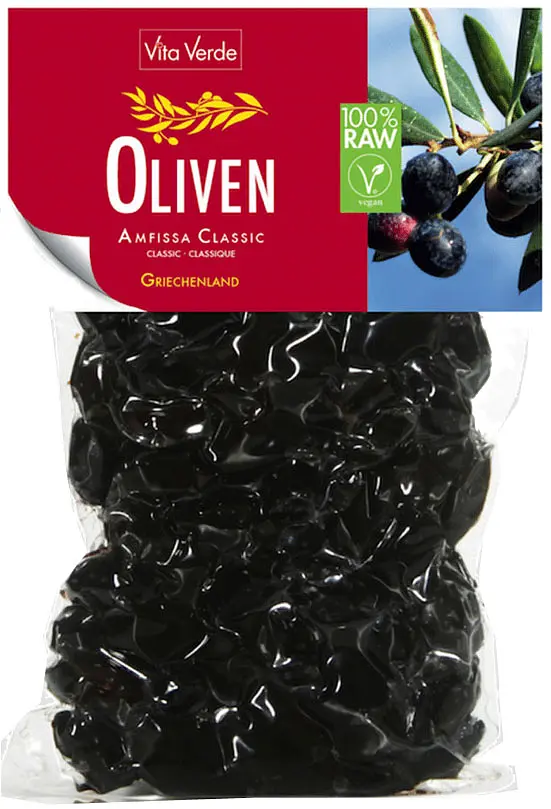 Olives Amfissa Classic Raw Food Quality Organic