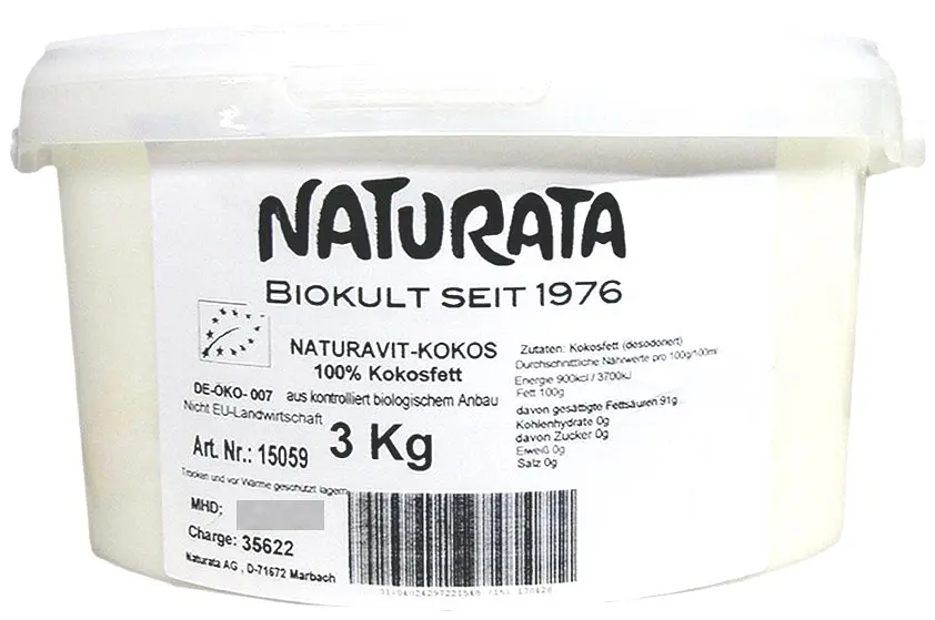 Coconut Cooking Fat Bulk Buy Organic