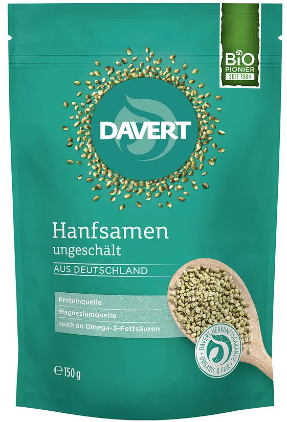 Hemp Seeds Unpeeled Organic