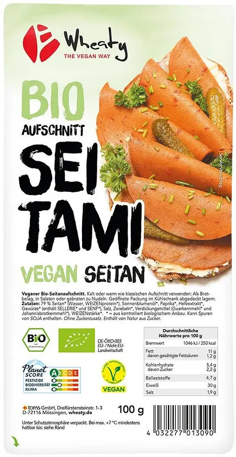 Vegan Slices Salami Style Organic
