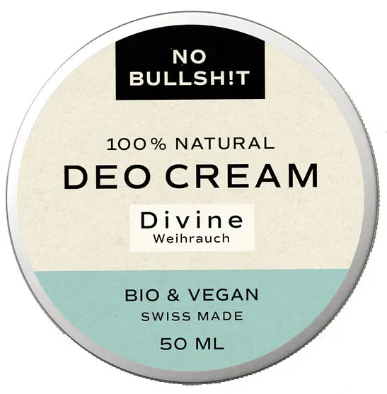 Deo Cream Divine No Bullsh!t #plasticfree