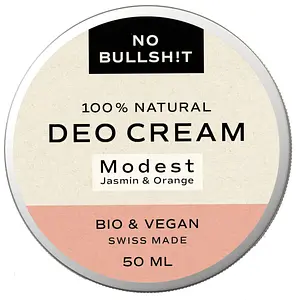 Deo Cream Modest No Bullsh!t #plasticfree, 50 ml