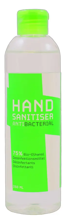 Hand Sanitiser Antibacterial Desinfectant 75% Organic Ethanol