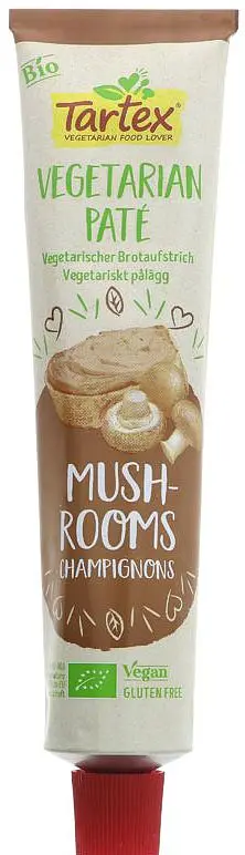 Pâté aux Champignons Tartex tube, Bio