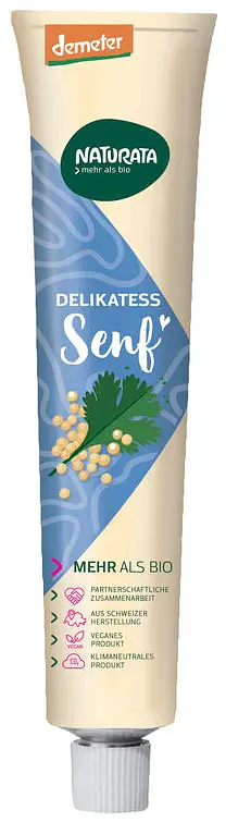 Mustard Fine Food Tube glutenfree Demeter