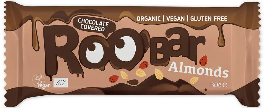 Barre Roobar Chocolat Amandes Bio