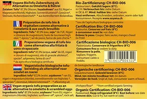 Vegan Alternative to Fried Egg & Omelette Organic, 200 g