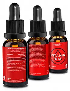 Vitamin B12 Methylcobalamin 250µg, 600 Tropfen