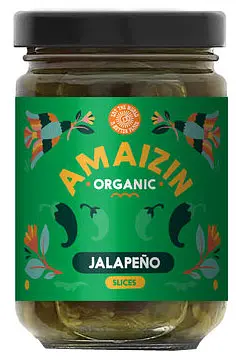 Amaizin Jalapeno Grün Geschnitten Bio