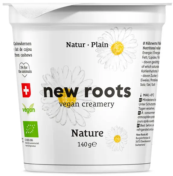 New Roots NATURAL Vegan Yogurt Organic