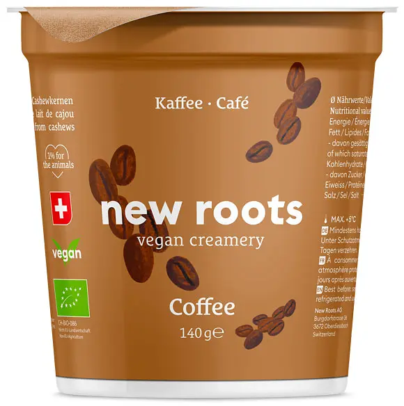 New Roots COFFEE Vegan Yogurt Organic