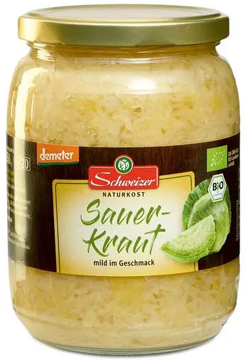 Sauerkraut Glas Demeter