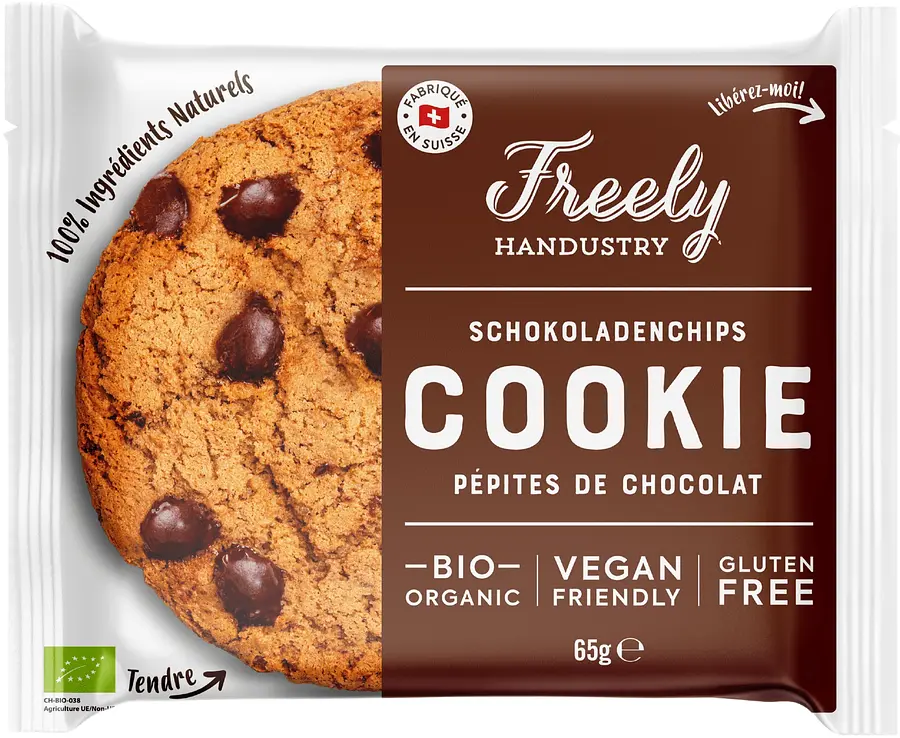 Freely Vegan Cookie Chocolate Chip Gluten Free Organic
