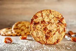 Freely Cookie Karamell-Salz Glutenfreie Kekse Vegan Bio, 65 g