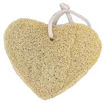 Luffa Pad Heartshaped #plasticfree, 1 pcs