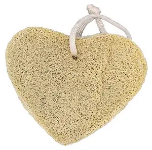 Luffa Pad Heartshaped #plasticfree, 1 pcs, 1 piece