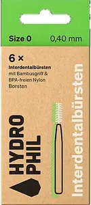 Interdental Brush 0.40mm #plasticfree, 6 pcs, 6 piece
