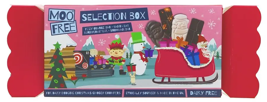 Vegan Christmas: Selection Box moo free