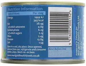Tunah Vegane Alternative zu Thon (Tuna), 170 g