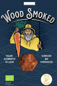 Wood Smoked Vegan Alternative to Salmon Organic, 130 g (Short shelf life 23.04.2026)