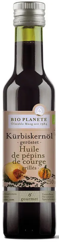 Huile de pépins de courge grillés Bio