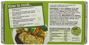 Vegan Nut Roast - Country Veg/Cashew, 200 g