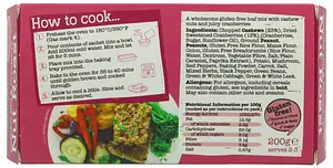 Vegan Nut Roast - Cashew & Cranberry, 200 g