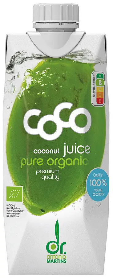 Dr. Antonio Martins CocoJuice Pure Organic