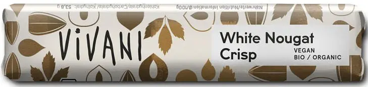 Riegel Vivani White Nougat Crisp Bio