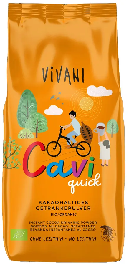 Vivani Cavi quick Instant Chocolate Powder Organic
