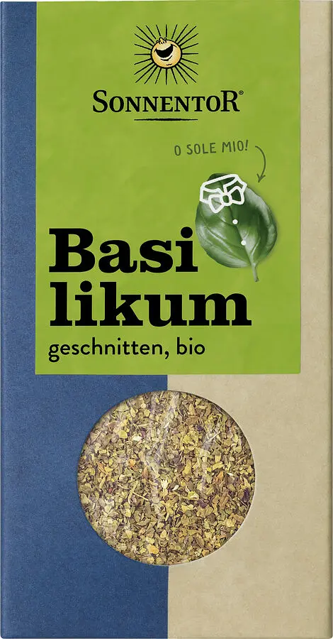 Basilikum geschnitten Bio