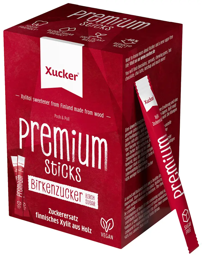 Xucker Birkenzucker Premium Xylit Sticks