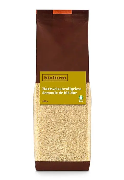 Durum Wheat Semolina Organic